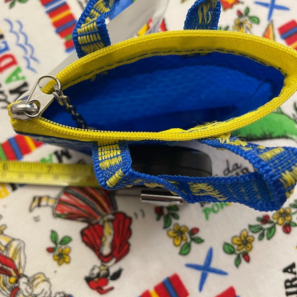 IKEA Blue and Yellow Clip-On Bag - Picture 3 of 3